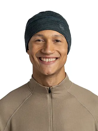 BUFF | Gorro Lightweight Merino Wool | dunkelgrün